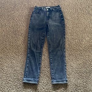 PACSUN Black Mom Jeans. Size 24.